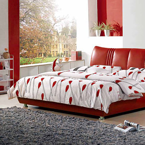 Cama Roja Apasionada