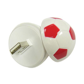 Memoria USB Promocional en Forma de Fútbol