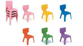 Chaise en Plastique d'Enfants (QF-F063)