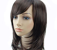 Full Lace Wigs Cheveux Humains Raides